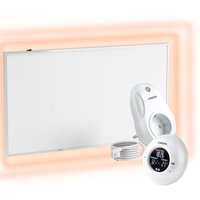 Infrarot Wandheizung mit Thermostat [fernbedienung + wifi steuerung] – Infrarotheizung Wandmontage Heizkörper – Carbon Crystal Infrarot Paneel App von UMBRELLA