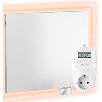 Infrarot Wandheizung mit Thermostat [inkl. TH12 Thermostat] – Infrarotheizung Wandmontage Heizkörper – Carbon Crystal Infrarotheizung – Paneel von UMBRELLA