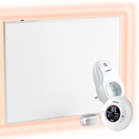 UMBRELLA® Infrarot Wandheizung mit Thermostat [FERNBEDIENUNG + WIFI STEUERUNG] – Infrarotheizung Wandmontage Heizkörper – Carbon Crystal Infrarot von UMBRELLA