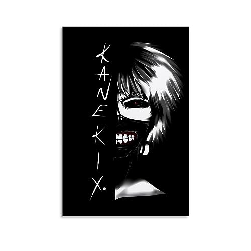 Anime Poster Tokyo Ghoul Ken Kaneki Poster Poster Dekorative Malerei Leinwand Wandkunst Wohnzimmer Poster Schlafzimmer Malerei,Wandkunst Bilddruck Moderne Familienzimmer Dekor 08x12inch(20x30cm) von UMCHU