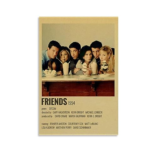 Friends 1994 Poster Dekorative Malerei Leinwand Wandkunst Wohnzimmer Poster Schlafzimmer Malerei,Wandkunst Bilddruck Moderne Familienzimmer Dekor 12x18inch(30x45cm) von UMCHU