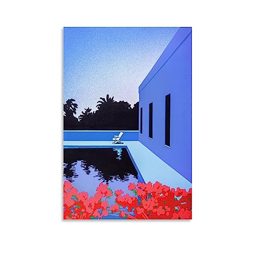 UMCHU Hiroshi Nagai Art Poster Dekorative Malerei Leinwand Wandkunst Wohnzimmer Poster Schlafzimmer Malerei,Wandkunst Bilddruck Moderne Familienzimmer Dekor 24x36inch(60x90cm) von UMCHU