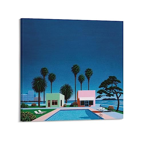 UMCHU Hiroshi Nagai Rishi Mody Art Poster Dekorative Malerei Leinwand Wandkunst Wohnzimmer Poster Schlafzimmer Malerei,Wandkunst Bilddruck Moderne Familienzimmer Dekor 20x20inch(50x50cm) von UMCHU