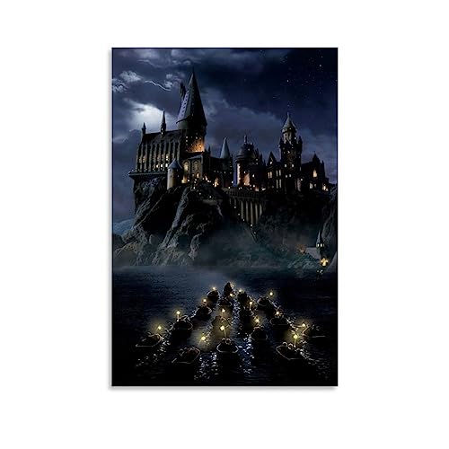 UMCHU Hogwarts Hobbit Poster Dekorative Malerei Leinwand Wandkunst Wohnzimmer Poster Schlafzimmer Malerei,Wandkunst Bilddruck Moderne Familienzimmer Dekor 20x30inch(50x75cm) von UMCHU