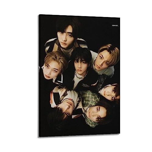 UMCHU Korea Group Enhypen Poster Dekorative Malerei Leinwand Wandkunst Wohnzimmer Poster Schlafzimmer Malerei,Wandkunst Bilddruck Moderne Familienzimmer Dekor 08x12inch(20x30cm) von UMCHU