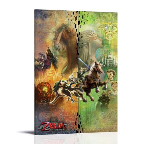 UMCHU The Legend of Zelda Twilight Princess Poster Dekorative Malerei Leinwand Wandkunst Wohnzimmer Poster Schlafzimmer Malerei,Wandkunst Bilddruck Moderne Familienzimmer Dekor 24x36inch(60x90cm) von UMCHU