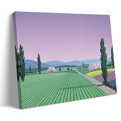 UMCHU Trees Hiroshi-Nagai Poster Dekorative Malerei Leinwand Wandkunst Wohnzimmer Poster Schlafzimmer Malerei,Wandkunst Bilddruck Moderne Familienzimmer Dekor 12x18inch(30x45cm) von UMCHU