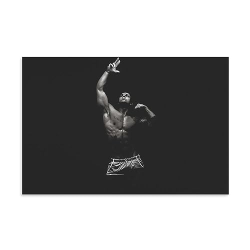 UMCHU Zyzz Poster Bodybuilding Poster Sports Poster Dekorative Malerei Leinwand Wandkunst Wohnzimmer Poster Schlafzimmer Malerei,Wandkunst Bilddruck Moderne Familienzimmer Dekor 16x24inch(40x60cm) von UMCHU