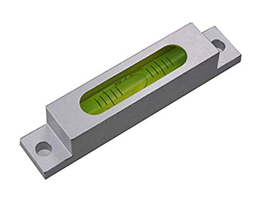 UMEI 79 mm Aluminium-Legierung, hohe Präzision, horizontale Luftblase, feste grüne Wasserblase, hohe Präzision, Glas, horizontale Blase (79 x 15 x 15 mm) von UMEI