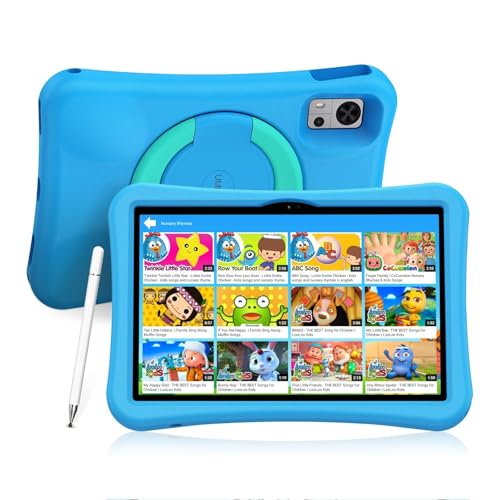 UMIDIGI Children's Tablet mit SIM-Karte, Eye Protection Tablet 10 Zoll, G5 Tab Kids Anti-Fall Tablets, Parental Control Baby Tablets/8 + 128 GB Lern 2-10 Jahre/6000 mAh/4G-LTE/GPS/WiFi von UMIDIGI