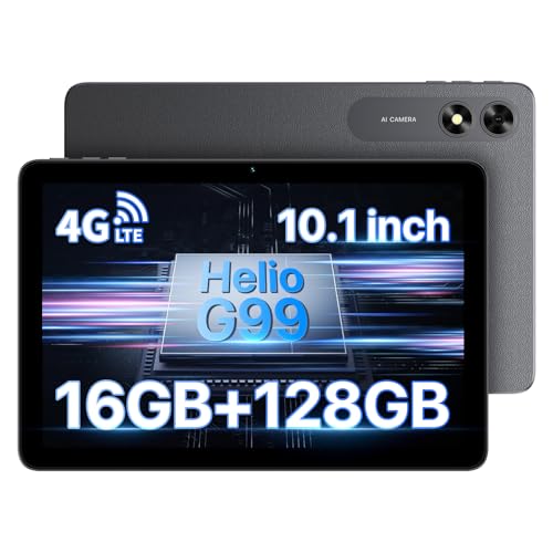 UMIDIGI Tablet 10 Zoll, Android 13 mit Helio G99, 16GB RAM+128GB ROM/TF 1TB, 4G Dual SIM Card Slot Gaming Tablet, 8MP Kamera/6000mAh Akku/BT5.2/Face ID/GPS/OTG, G3 Tab Ultra von UMIDIGI