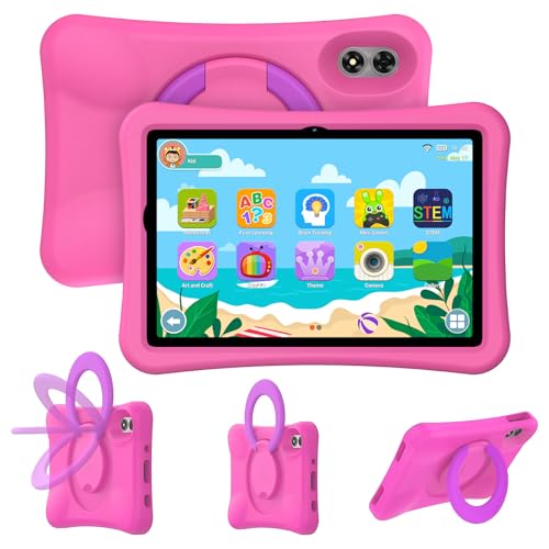 UMIDIGI Kinder Tablet 10.1 Zoll HD, G1 Tab Kids Tablet Android 13, 8GB(4+4)+64GB/TF 1TB Quad-Core,Elterliche Kontrolle, 6000mAh, WiFi 6/BT5.0, 8MP Kamera GMS,Eva-Schutzhülle von UMIDIGI