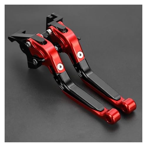 UMIXIRE FÜR Kawasaki KLE 500 KLE500 1991-2007 2006 2005 2004 2003 2002 2001 Motorrad Bremse Kupplung Hebel Lenker Motorradkupplung(Color:Red-Black) von UMIXIRE