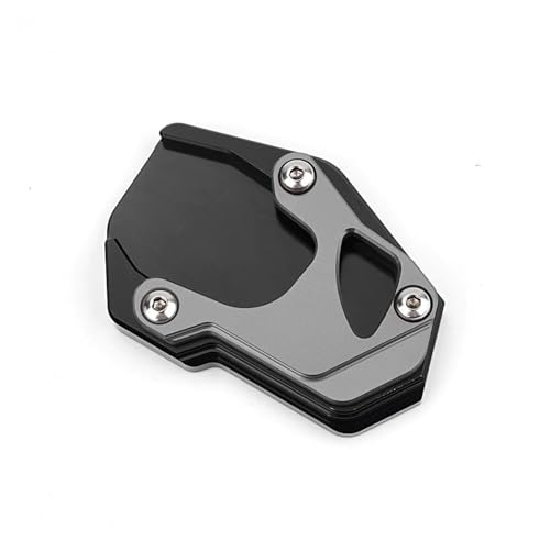 UMIXIRE Für Aprilia RS660 RS 660 2020 2021 2022 2023 2024 CNC Motorrad Seitenständer Verlängerungspad Ständer Fußvergrößerungsplatte(Gray) von UMIXIRE