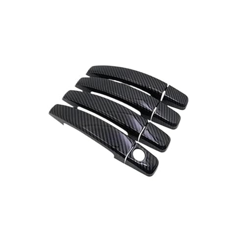 UMIXIRE Türgriffabdeckung Für Vauxhall Für Opel Für Corsa E X15 2014~2018 2019 Autotürgriffabdeckungen Außenkratzschutzdekor Außentürgriff(1 Keyhole No Button-2) von UMIXIRE