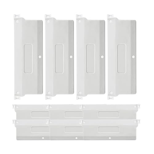 Lamellenvorhang Beschwerungsplatten FüR Vertikaljalousie，Lamellenvorhang Ersatzteile, Spare Slats for Vertical Blinds，Ersatzteile Set FüR Lamellen Gewichte Zur Lichtregulierung von UMLIPOT