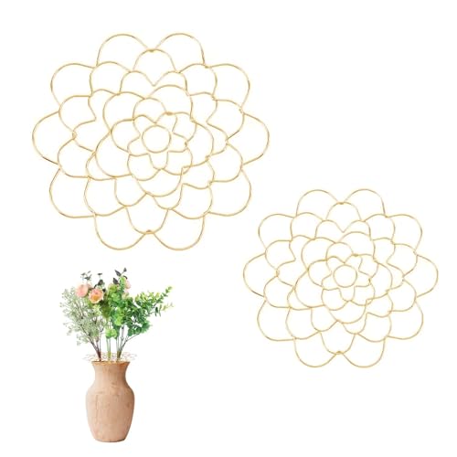 UMLIPOT Blumengitter für Vase, Wiederverwendbare Draht-Blumenarrangement Werkzeuge aus Edelstahl, Flexibel Biegbar, 3D-Design Blumen-Organizer für Pflanzenfixierung Vase Basteln UMLIPOT Blumengitter für Vase, Wiederverwendbare Draht-Blumenarrangement Werkzeuge aus Edelstahl, Flexibel Biegbar, 3D-Design Blumen-Organizer für Pflanzenfixierung Vase Basteln von UMLIPOT