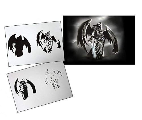 UMR-Design AS-106 Todesengel Airbrushschablone Step by Step Grösse L UMR-Design AS-106 Todesengel Airbrushschablone Step by Step Grösse L von UMR-Design
