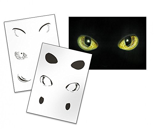 UMR-Design AS-146 cat eyes Airbrushschablone Step by Step Grösse L von UMR-Design