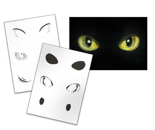 UMR-Design AS-146 cat eyes Airbrushschablone Step by Step Grösse M von UMR-Design