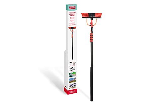 UMUZI CLEANING Teleskop Waschbürste mit Wasserdurchlauf, 4,6 m Schrubberbürste mit Verlängerung, Ausziehbare Reinigungsbürste für Außenwände, Autos & Fenster UMUZI CLEANING Teleskop Waschbürste mit Wasserdurchlauf, 4,6 m Schrubberbürste mit Verlängerung, Ausziehbare Reinigungsbürste für Außenwände, Autos & Fenster von UMUZI CLEANING