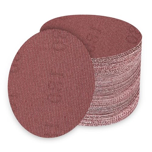 UMXIUO 30 Stück Schleifgitte 150mm Klett, Schleifpapier Retikulierte 180 Körnung für Bandschleifer, Für Schleifarbeiten an Wänden, Decken, Karosserie sowie Holz, Metall und Lack UMXIUO 30 Stück Schleifgitte 150mm Klett, Schleifpapier Retikulierte 180 Körnung für Bandschleifer, Für Schleifarbeiten an Wänden, Decken, Karosserie sowie Holz, Metall und Lack von UMXIUO