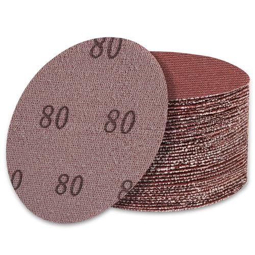 UMXIUO 50 Stück Schleifgitte 125mm Klett, Schleifpapier Retikulierte 80 Körnung für Bandschleifer, Für Schleifarbeiten an Wänden, Decken, Karosserie sowie Holz, Metall und Lack UMXIUO 50 Stück Schleifgitte 125mm Klett, Schleifpapier Retikulierte 80 Körnung für Bandschleifer, Für Schleifarbeiten an Wänden, Decken, Karosserie sowie Holz, Metall und Lack von UMXIUO