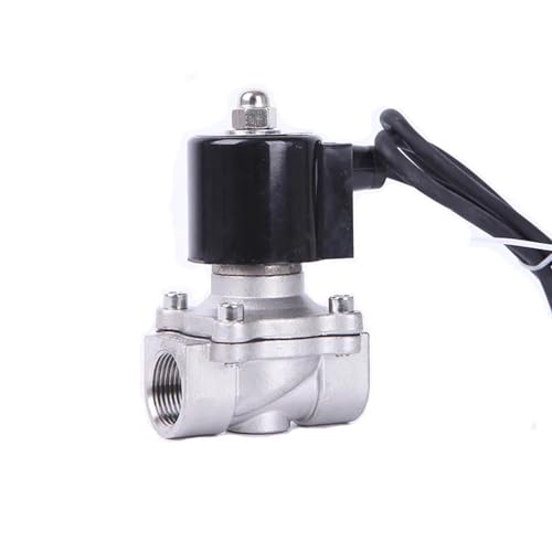 1 Zoll 24 V Magnetventil Wasser Edelstahl IP68 Spule for Unterwasserbrunnen(2A-25B VITON,NPT_12VDC) von UMXJEXU