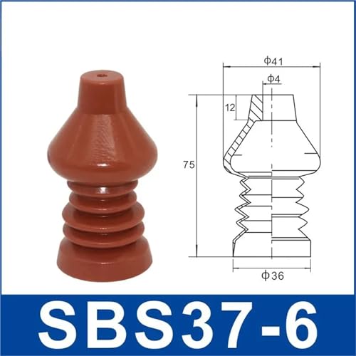 10 STÜCKE Eiersauger Pneumatischer Vakuumsauger Speziell for sphärische Produkte for Spritzgussmaschinen-Manipulatorteile(Red) von UMXJEXU