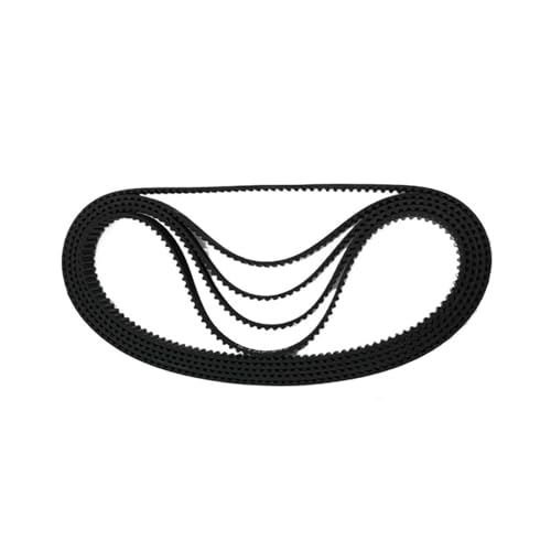 Gummiriemen 2GT Closed-Loop-Bandbreite 6 mm Umfang 198–300 mm sind for 3D-Drucker geeignet(252MM) von UMXJEXU