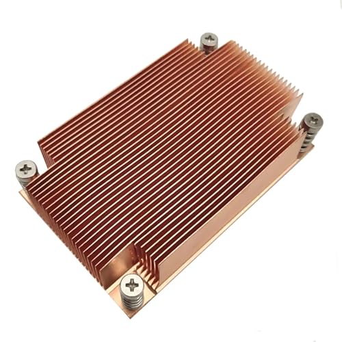 Kupfer-CPU-Kühler LGA2011 Schmaler passiver Kühlkörper for 1U-Server von UMXJEXU