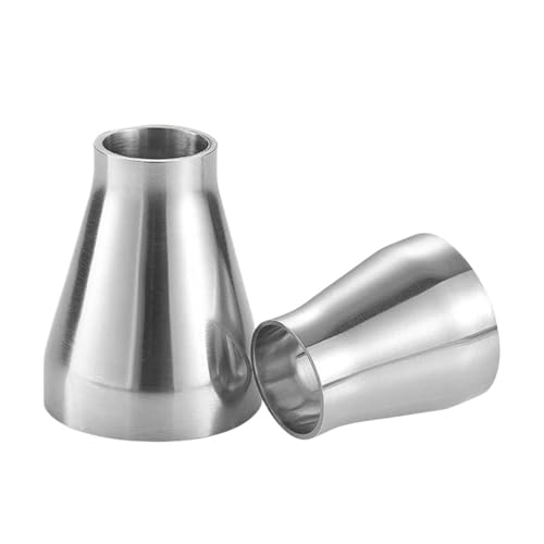OD12.7 19 25 32 38 51-63 mm konzentrischer Reduzierstück, Schweißfittings, selbstgemachtes Bier SS304/SS316 Edelstahl(SUS304,32mm to 12.7mm) von UMXJEXU