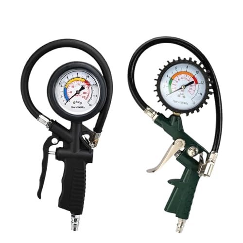 Reifendruckprüfer for Auto-Motorrad-SUV-Inflatorpumpen Reifenreparaturwerkzeuge Drucktyp for Luftkompressor(Japan Type) von UMXJEXU