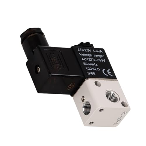 Steuerkomponenten 3/2-Wege-Pneumatik-Magnetventil 3V1-1F/2F/3F/4F/5F(3V1-06-2F,(A) AC220V) von UMXJEXU