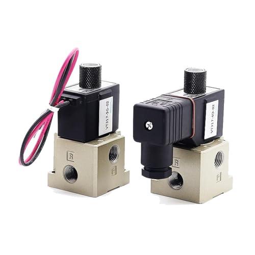 VT307/317-4G1/5G1/6G1-02 Pneumatisches Zwei-Positionen-Dreiwege-Hochfrequenz-Magnetventil Vakuum-Unterdruck-Steuerventil(VT307-4G1-02) von UMXJEXU