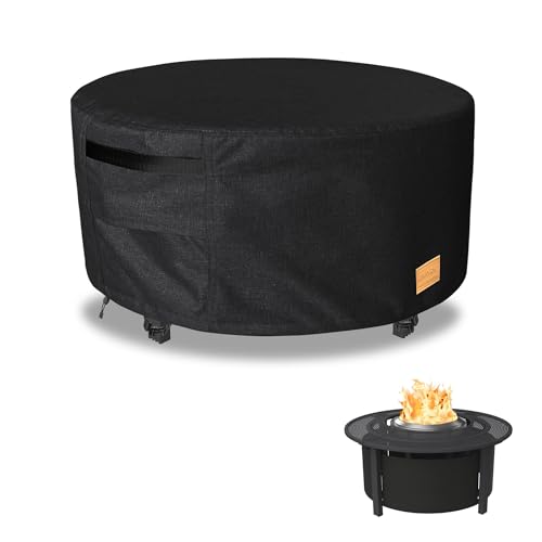 UNARK Feuerschalenabdeckung, 137 cm, Schwarz, Polyester, Feuer-Schalen-Abdeckung, STORAGE_COVER, Drawstring, Kordelzug UNARK Feuerschalenabdeckung, 137 cm, Schwarz, Polyester, Feuer-Schalen-Abdeckung, STORAGE_COVER, Drawstring, Kordelzug von UNARK