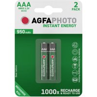 AgfaPhoto HR03 Micro (AAA)-Akku NiMH 950 mAh 1.2 v 2 St. von UNBEKANNT