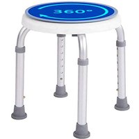 [GEBRAUCHT] Aluminium 360° Rundhocker Izzy Sitzmöbel Drehhocker Höhenverstellbar Hocker B-Ware von UNBEKANNT
