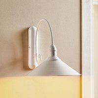 Unbekannt - gebraucht] Wandleuchte Elmo Wandlampe Wandlicht Leuchte Lampe Licht Leselampe Weiß Lackiert B-Ware von UNBEKANNT