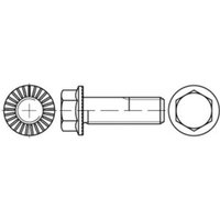 [NEUWERTIG] B-Ware Vg Sechskant Flanschschraube Schraube M12x45 Stahl 10.9 Zinklamellenbeschichtet von UNBEKANNT