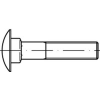 [NEUWERTIG] Din 603 Flachrundschraube Schlossschraube M6x20 Stahl 8.8 Verzinkt 500 Stück B-Ware von UNBEKANNT