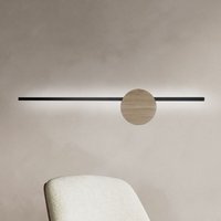 [NEUWERTIG] Tk Lighting Led Wandlampe Leuchte Java Ii Schwarz Eiche Metall Höhe 93 Cm B-Ware von UNBEKANNT