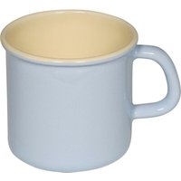 Riess Topf mit Bördel (Becher) Ø9cm 0,5 Liter Emaille Classic Pastell Blau von UNBEKANNT