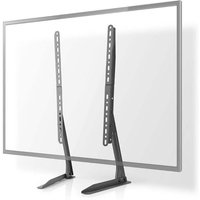 Fester tv tischstander 13 70 - maximal unterstutztes bildschirmgewicht 50 kg einstellbare voreingestellte hohen stahl schwarz 38743788 38743788 von UNBEKANNT