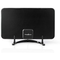 Unbekannt - Innenantenne aktiv fm uhf vhf empfangsbereich 0 25 km lte700 verstarkung 26 db abs schwarz von UNBEKANNT