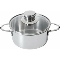 Kelomat Cocotte avec couvercle en verre Mini Ø14 cm acier inoxydable von UNBEKANNT