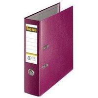 Ordner 80mm din A4 Werkstoff: Graupappe recycelt Material der Kaschierung außen: Polypropylen Material der Kaschierung innen: Papier recycelt brombeer von UNBEKANNT