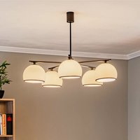 Unbekannt - gebraucht] Deckenleuchte Mina Fünfflammig Opalglas Schwarz Deckenlampe Lampe Leuchte Spot B-Ware von UNBEKANNT