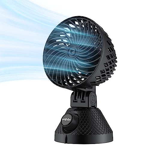 UNBON USB Ventilator, Tischventilator USB Oszillierend, Mini Ventilator Klein Leise Tischventilator mit Stufenlose Geschwindigkeit und Wiederaufladbare Batterie Für Zuhause Büro und im Freien UNBON USB Ventilator, Tischventilator USB Oszillierend, Mini Ventilator Klein Leise Tischventilator mit Stufenlose Geschwindigkeit und Wiederaufladbare Batterie Für Zuhause Büro und im Freien von UNBON
