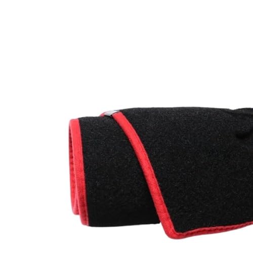 UNCLE LIAO Auto Armaturenbrett Abdeckung Matte,für A3 8P 2003 2004 2005 2011 2010 2009 2008 2007 2006 2012 (LHD) rutschfeste Sun Shade Pad Instrumentenabdeckung Schutzteppich Styling.,Red von UNCLE LIAO